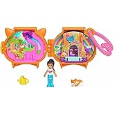 Polly Pocket Cuddly Toys Compact Play Set GYV99 Fox, HRD39