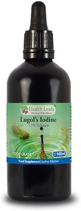 Health Leads Lugols 12% Iodine Solution 100ml with Bulb Pipette Wales view 2