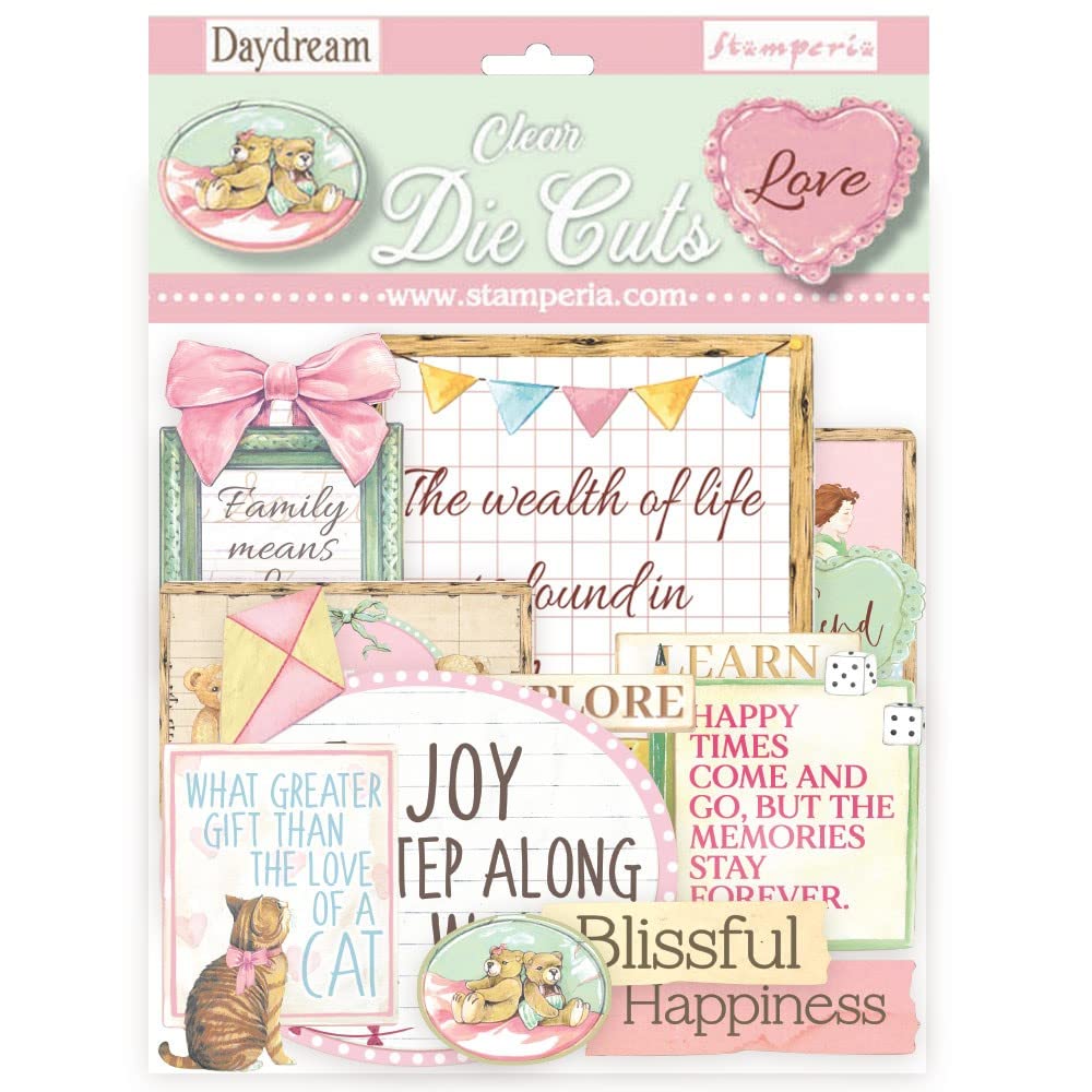 Stamperia - Clear Die Cuts - Daydream