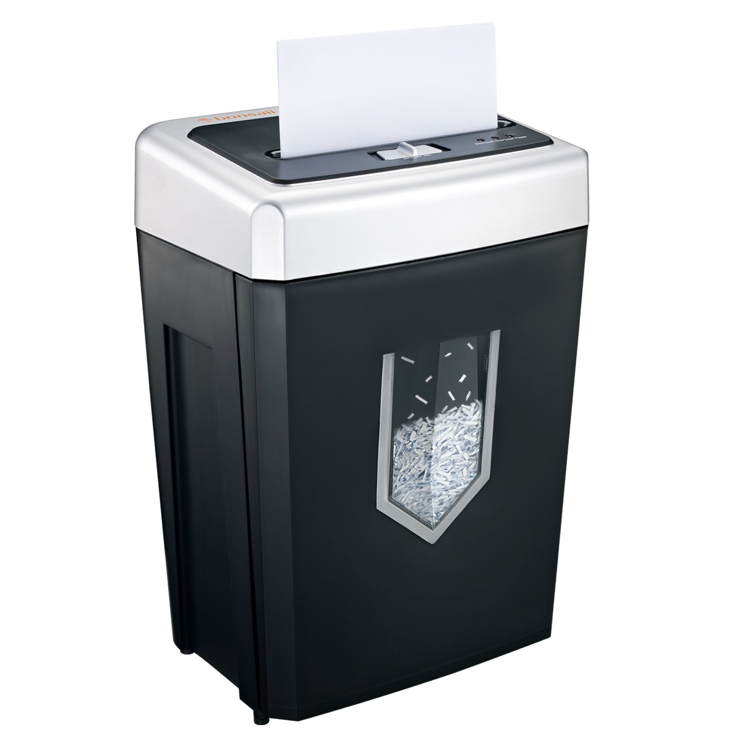 Bonsaii 14Sheet CrossCut Heavy Duty Paper Shredder, 30Minute Continuous Running Time, Credit