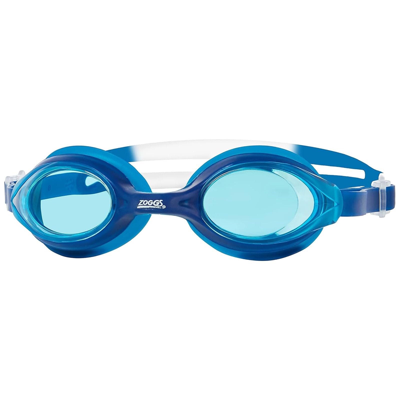 Zoggs Unisex Adult Bondi Swimming Goggles - Blue/White/Tint, One Size