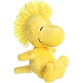 Aurora® Adorable Peanuts® Woodstock Stuffed Animal - Officially Licensed Toys for All Snoopy Fans - Nostalgic Gift for Adults and Birthday Celebrations - Floppy Legs 6.5 Inches