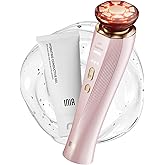 INIA FLARE 3-in-1 Red Light Therapy Beauty Device for Face &amp; Neck Pink | Help Reduce Puffiness, Support Skin Firmness, and Enhance Radiance, Ideal for Daily Home Use Skincare