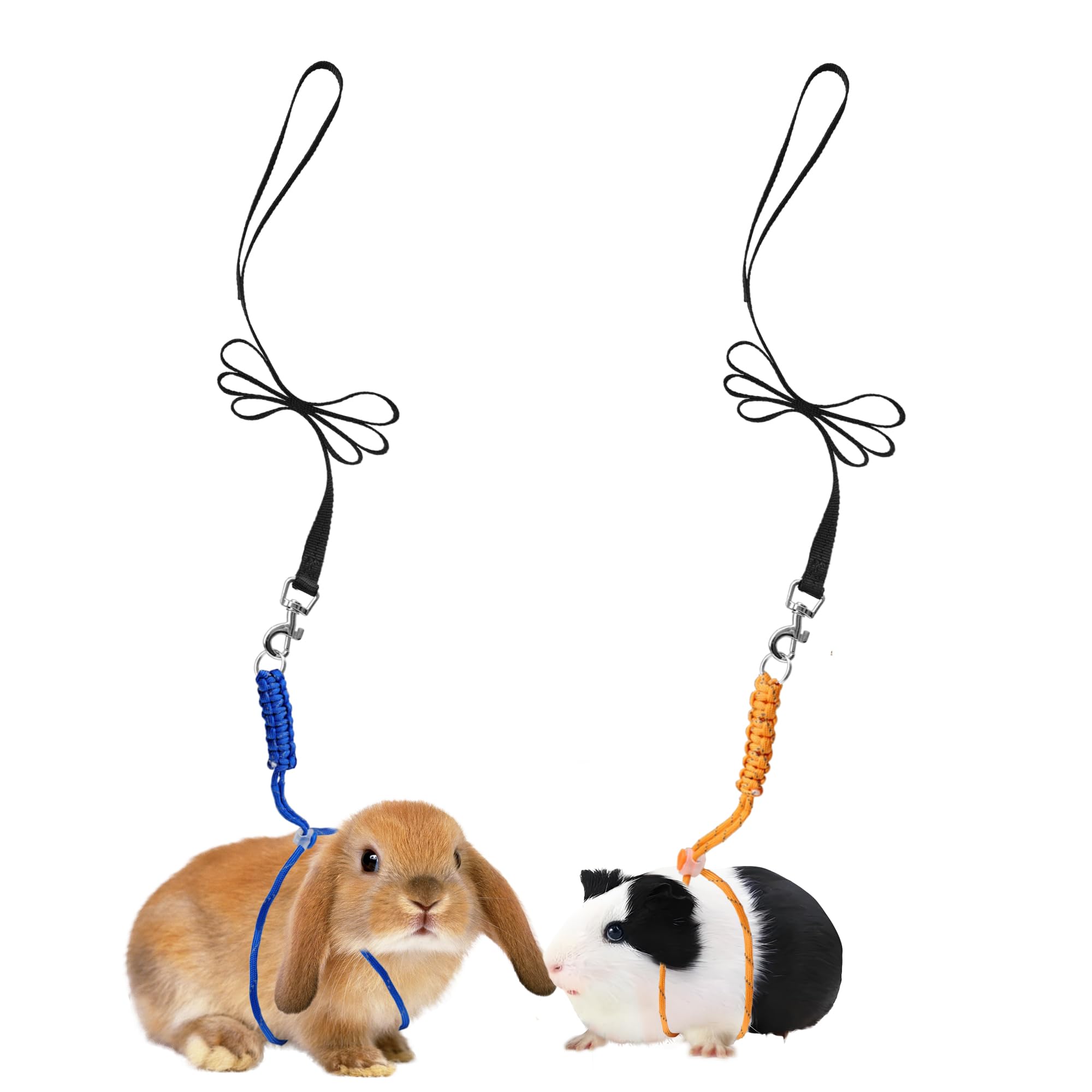 Photo 1 of GOMICRAFT Handmade Figure 8 Harness and Leash for Ferrets/Bearded Dragons/Guinea Pigs/Rats/Chinchillas/Reptiles/Birds/Squirrels/Small Animals