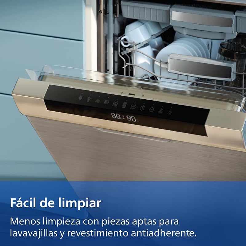 3000 Airfryer - Freidora de Aire 6,2L, 16 en 1, Táctil, Negro
