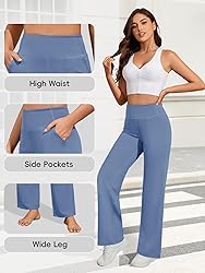 FireSwan Yoga Pants Women Wide Leg Pants High Waist