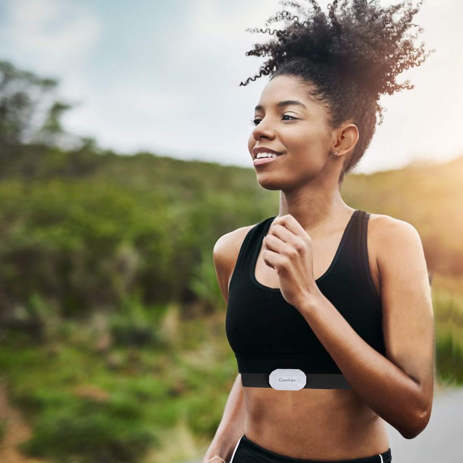 COOSPO Bluetooth Heart Rate Monitor Chest Strap H808S, ANT+ BLE HR Monitor Chest, HRM IP67 Waterproof, Use for Running… - Image 4