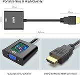 BENFEI HDMI to VGA Adapter 10 Pack Gold Plated Male to Female 1080P view 6