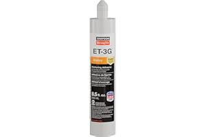 Simpson Strong-Tie ET3G10 ET-3G 8.5 oz. Epoxy Adhesive Cartridge w/Nozzle and Extension
