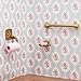 Odoria 1:12 Miniature 4PCS Dollhouse Bathroom Accessories Soap Dish Towel Bar Toilet Paper Holder