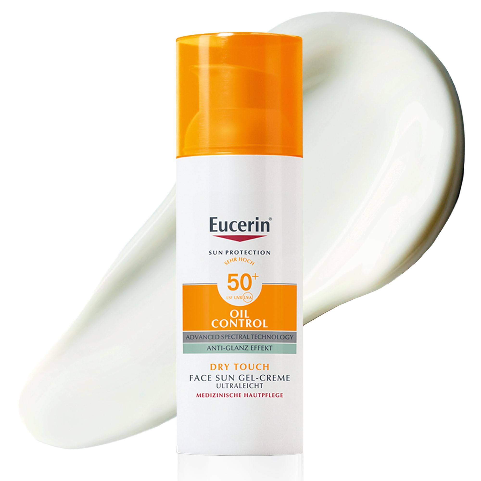 Eucerin Oil Control Sun Face Gel-Creme LSF 50+ 50 ml, Sonnencreme 2