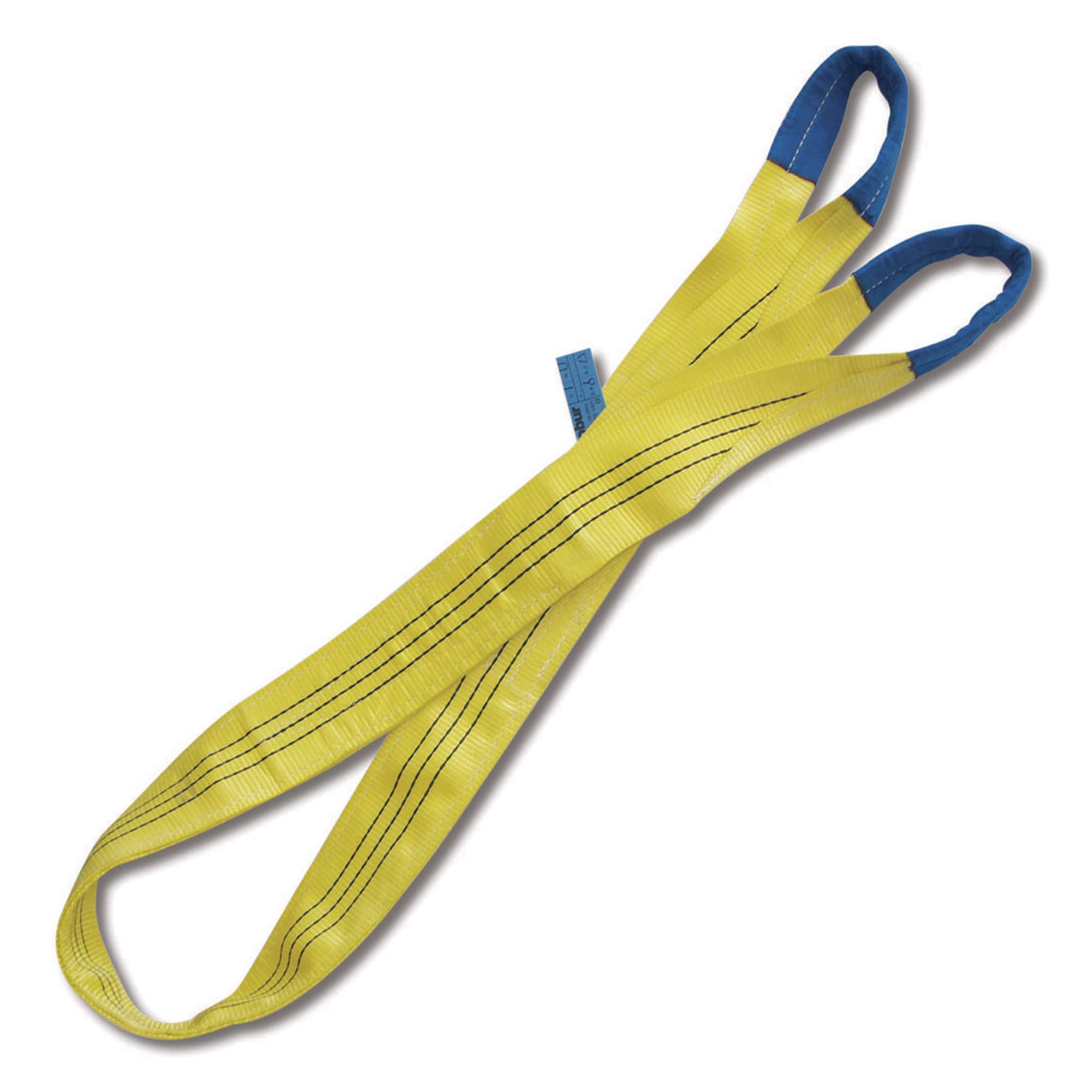 Beta 81560030 Model 8156 3000-MT3 Web Sling, Yellow, 3t High-tenacity, Polyester Belt, 3 m Length, 3000 kg