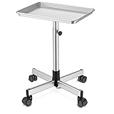 DEER BEAUTY Salon Tray on Wheels - Premium Aluminum