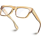VISOONE TR90 Square Blue Light Blocking Glasses Fashion Computer Eyewear for Women and Men RANDI