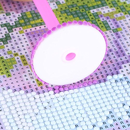5D Diamond Painting Tools - Updated 360Â°Quick Point Pen Full with 45 Diamonds,DIY Diamond Painting Accessories Diamond Cross Stitch Kits with Sticker