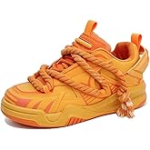 Men's Trendy Stylish Sneakers - All - Season Wear - Resistant Skateboard Shoes, Street Style Footwear for Daily & Sports