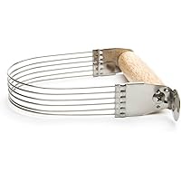 Fox Run Wire Pastry Blender, 5", Steel and Wood