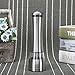 Electric Salt and Pepper Grinder Shakers, CANPER Battery Operated Stainless Steel Pepper Mills （1 Pack）