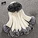 Baifern Women's Faux Fur Hooded Outerwear Coats Plus Size