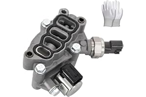 TINJO Intake & Exhaust Engine Variable Valve Timing (VVT) Solenoid Fit for 2005-2008 Honda Accord, for Honda Odyssey, Honda pilot 3.0L 3.5L, Oil Control VVT Valve Replace 15810-RKB-J01, 15810RKBJ01, 918-078