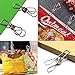 85 Pack Clothes Pins, Multi-Purpose Stainless Steel Wire Clip for Clothes, Paper Files, Snacks Seal in Outdoor Clothesline Home Travel Office