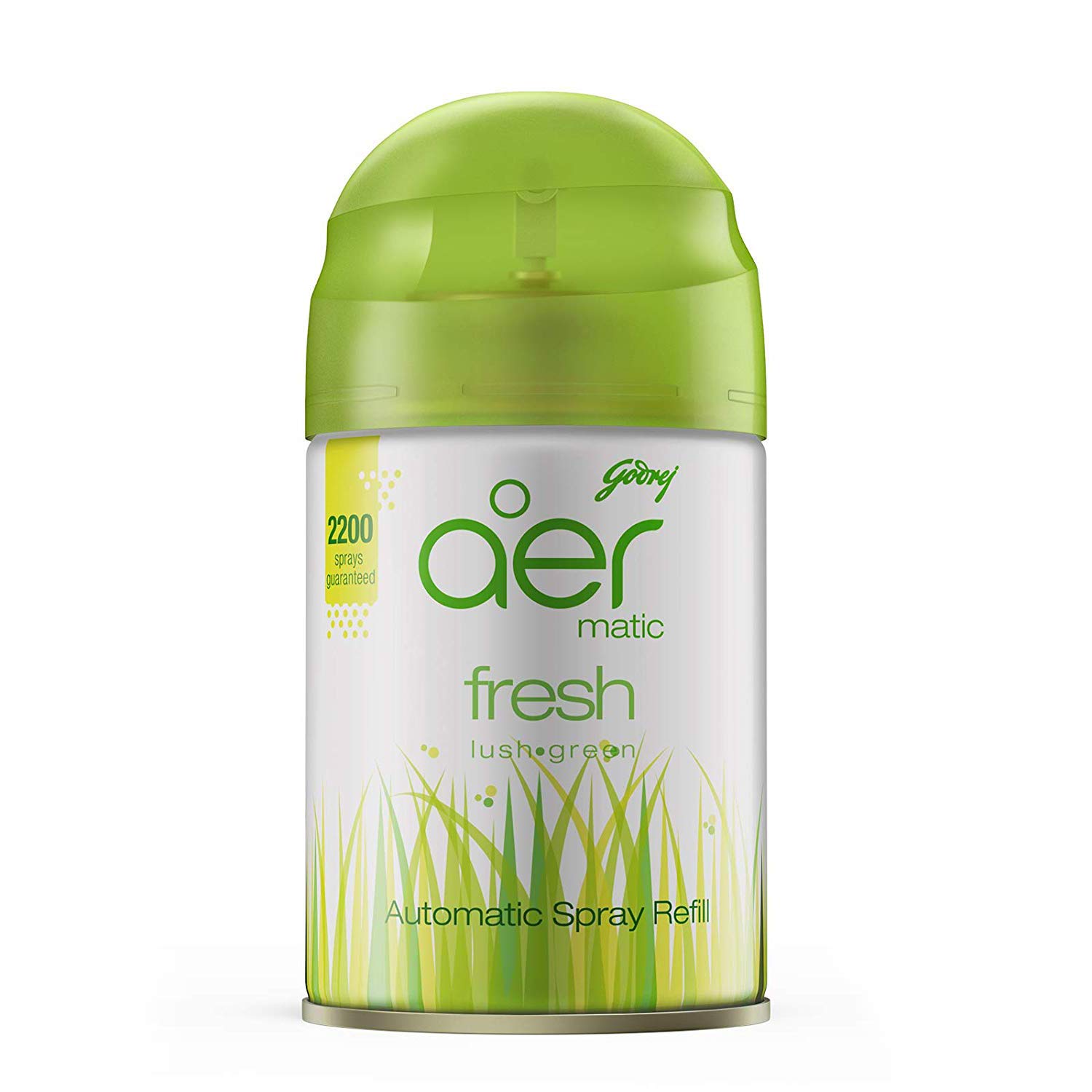 Automatic Air Freshener Godrej aer Matic Refill Pack Fresh Lush Green