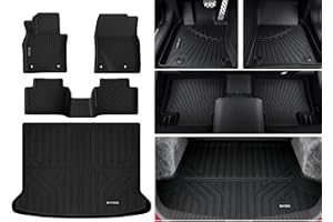 Floor Mats & Cargo Mat Fit for Mazda CX-30 2026 2025 2024 2023 2022 2021 2020 Custom Fit TPE All Weather Car Mats 2020-2026 F