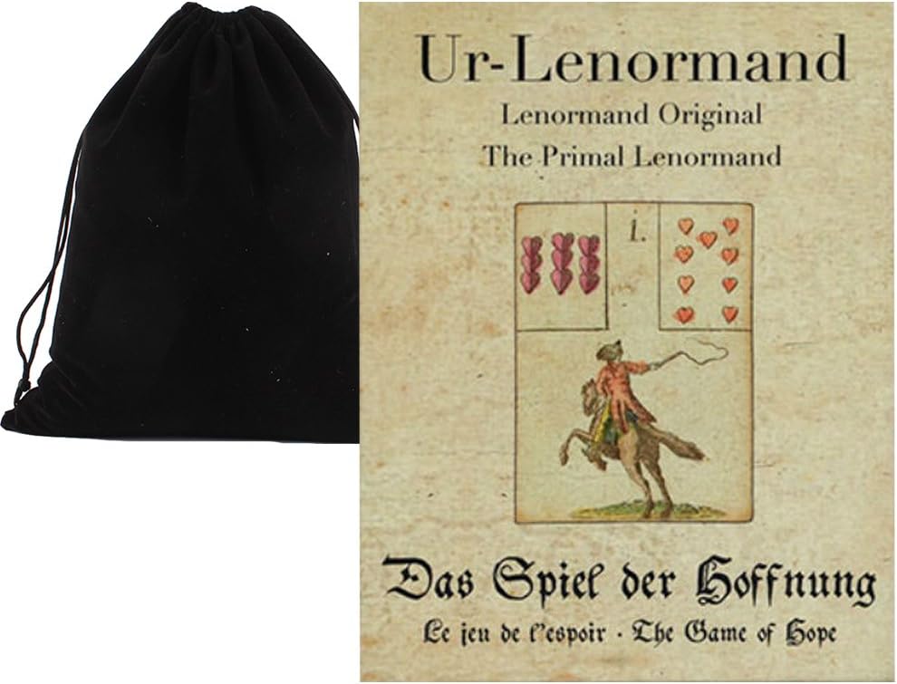 Shop4top Primal Lenormand – The Game Of Hope Oracle Cards Deck and Bag