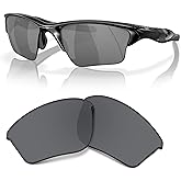 OAKLEY Original Half Jacket 2.0 XL OO9154 Replacement Lenses For Men For Women+ Bundle Microfiber Pouch -FRAMES NOT INCLUDED