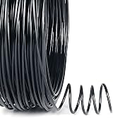 TennWell 12 Gauge Aluminum Craft Wire 2mm 100 ft Black Anodized Malable Strong view 4