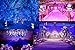 Par Lights, MFL. 7X10W RGBW Stage DJ Lighting LED DMX Par Can Light Party Lights DJ Disco Lights Wash Effect Sound Activated Modes for Party Wedding Church