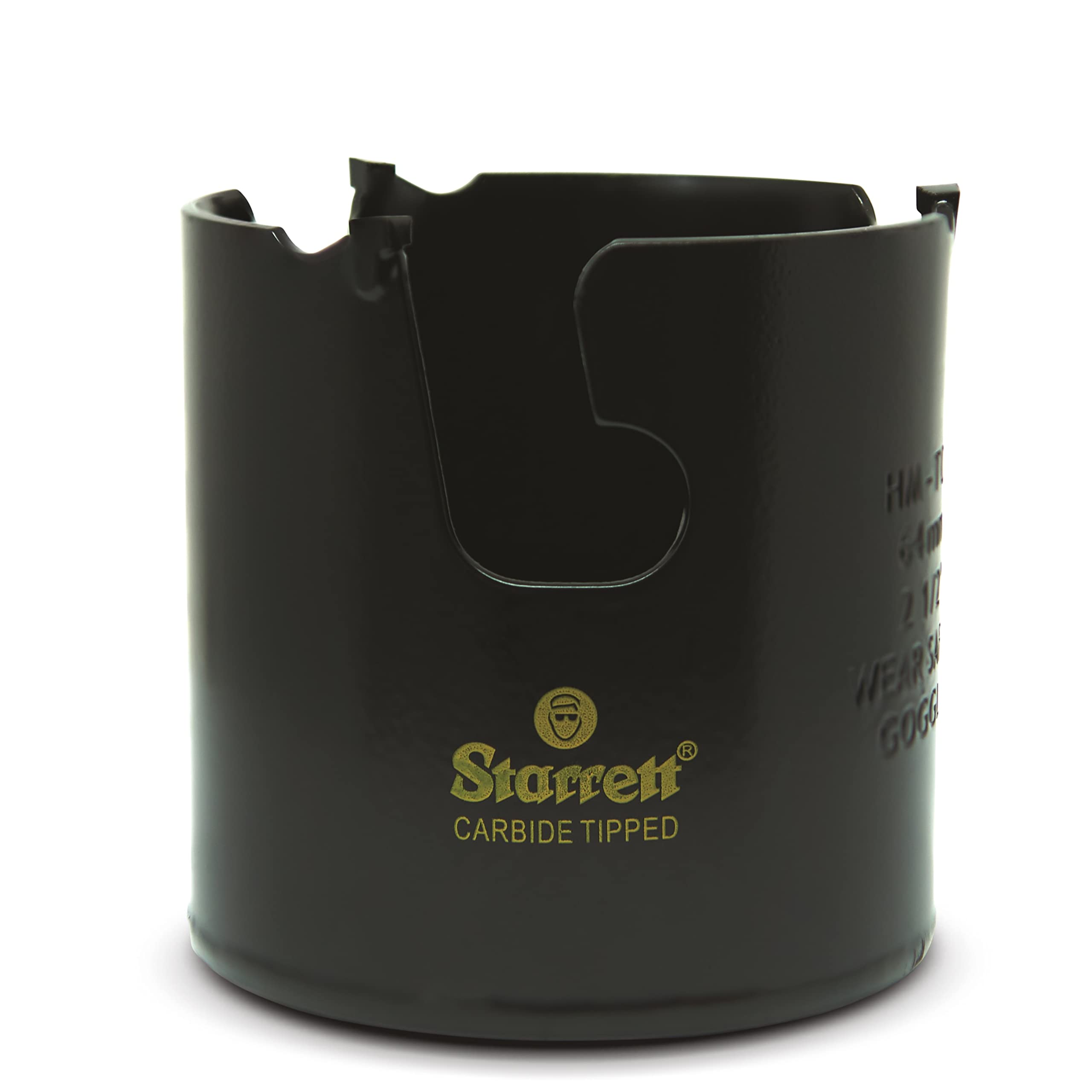 Starrett Tungsten Carbide Tipped Holesaw - MPH0212 Multi Purpose Cut TCT Hole Saw Cutter - For Wood MDF Plastics Ceramic Wall Tiles - 64mm