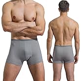 Relaxcare 10 Pack Mens Disposable Underwear, Cotton Portable Boxers Briefs for Travel/Fitness/Emergency/Hospital Stays