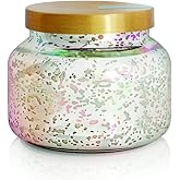 Capri Blue Mercury Iridescent Scented Candles for Home - Long Lasting Decorative Jar Luxury Candles - Gifts for Women & Men - Soy Wax Blend - Volcano (19 oz)