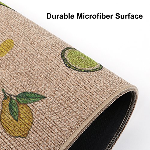 3 LEEVAN+Microfiber+Non+Skid+Washable+Floormat