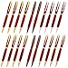 Legacy Woodturning, Fancy Pen Kit - Variety, 20 Pack, Includes 4 Gold, 4 Silver, 4 Copper, 4 Gun Metal, 4 Satin Gold
