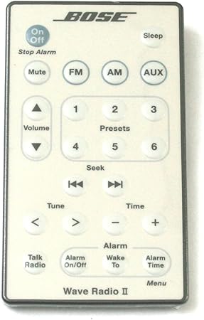 Amazon Com Bose Wave Radio Ii Remote Awr1b2 Black Electronics