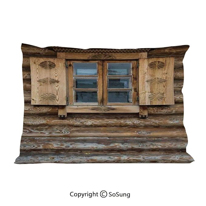Amazon Com Sosung Shutters Bed Pillow Case Shams Set Of 2 Windows