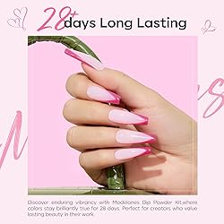 Modelones Dip Powder Nail Kit, 4 Colors Valentine's