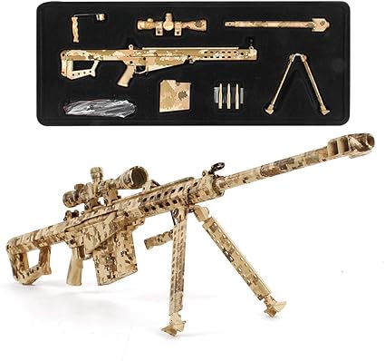 Fantarea 1 4 Metal Alloy Model Guns Figures Gun Miniature Military Imitate Toys Desktop Decor Collection For Army Lover Collector Compatible For