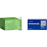 Immunocal Supplement Pack of 2 &ndash; 1 Regular and 1 Booster &ndash; Supports Natural Glutathione Production &ndash; Superfood Antioxidant Blend with 50+ Fruits &amp; Vegetables &ndash; Supports Immune Health, Cellular Defense