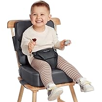 Trona De Viaje Asiento Elevador Para Bebé 👶 Portátil Ajustable