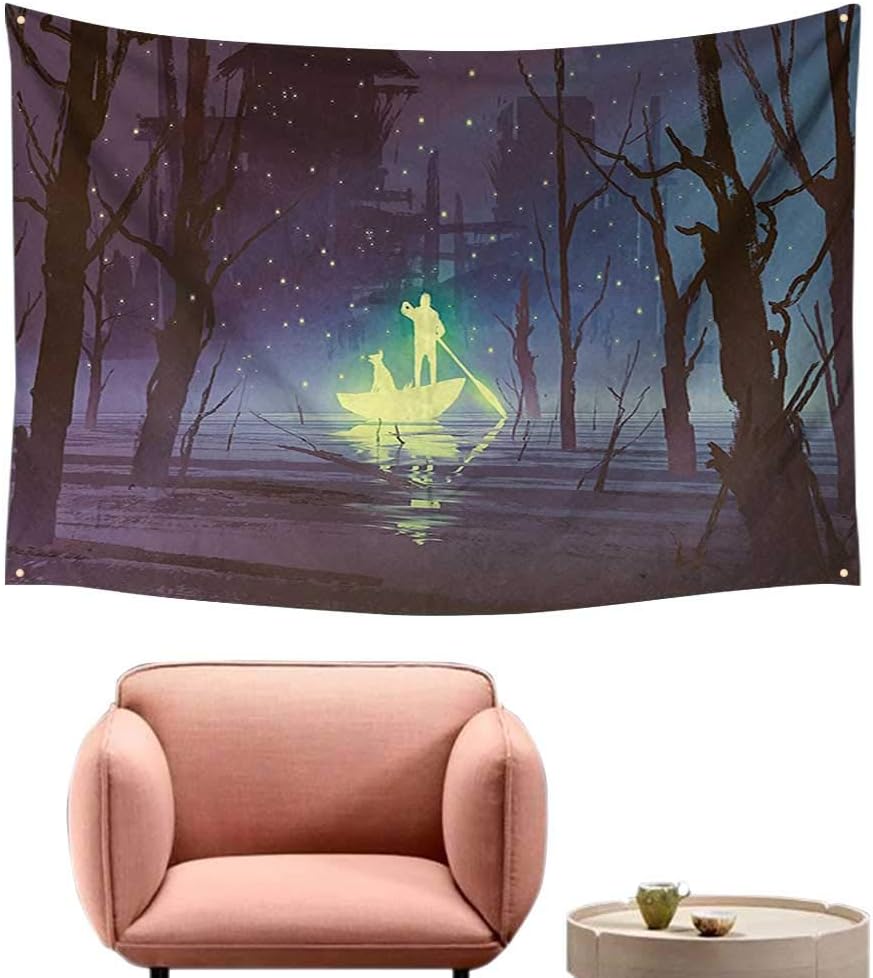 alsohome Bedroom Tapestry Wall Hanging Square Tapestry for Living Room