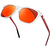 KANASTAL Polarized Sunglasses for Men Women UV400 Classic Square Design Sun Glasses Fashion Shades