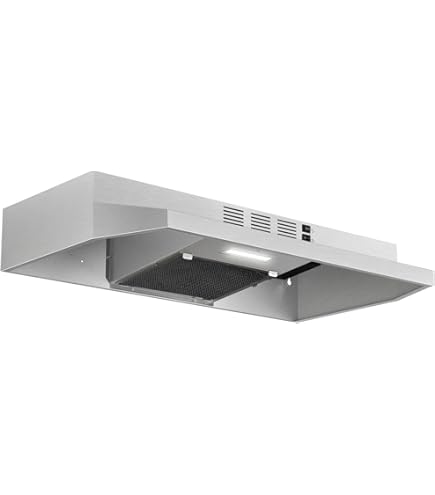 Broan 412401 24 in. White Non-Ducted Range Hood : Amazon.ca: Home