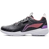 LI-NING Unisex Badminton Shoes Anti-Slip Featherlight Rebound Professional Training Sports Sneakers