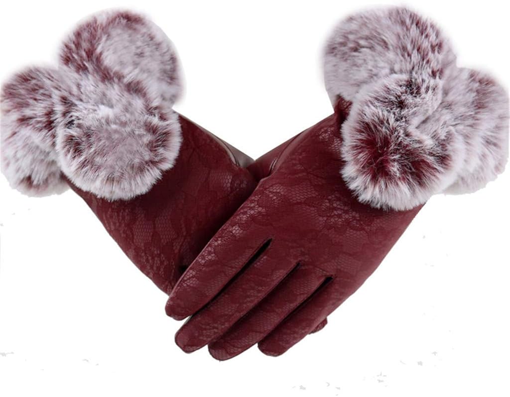 Women Winter Gloves Warm Touchscreen Gloves Windproof Gloves Outdoor Sports Gloves