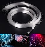 AZIMOM End Glow Fiber Optic Cable, PMMA 150pcs