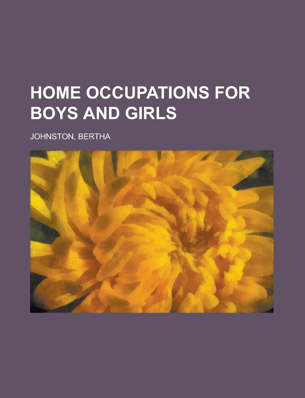 Buy Home Occupations For Boys And Girls Book Online At Low Prices In India Home Occupations For Boys And Girls Reviews Ratings Amazon In