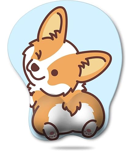 8 x 9.5 in. Corgi Mouse Pad, Hot Pad or Trivet, 1 - Harris Teeter